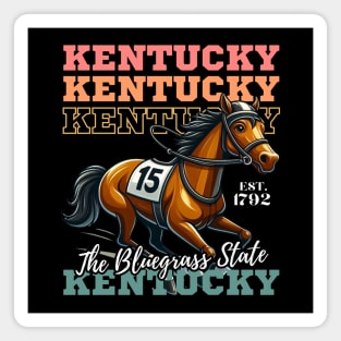 Kentucky The Bluegrass State Magnet